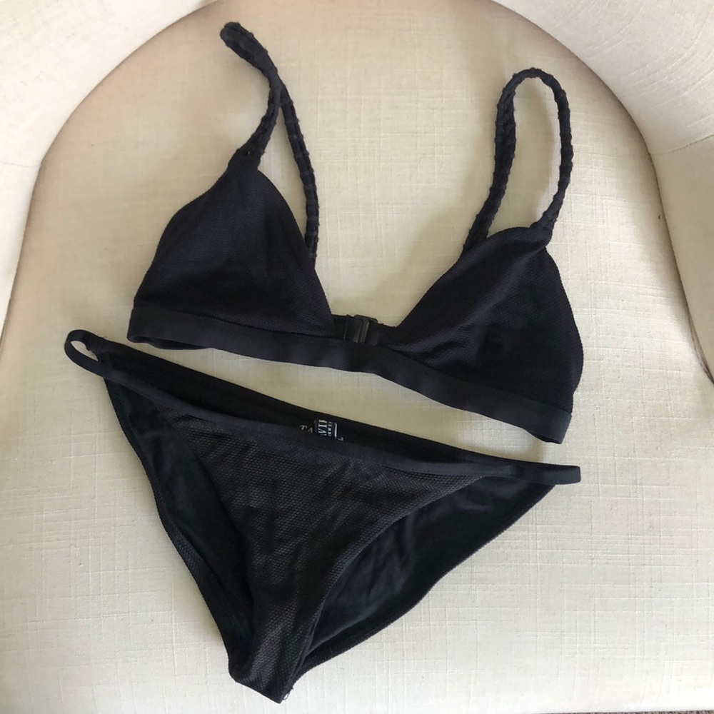 TAVIK Textured Bikini Set